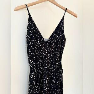 Jersey Knit Sleeveless Jumpsuit